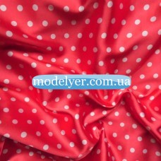 Ткань Атлас горох мелкий